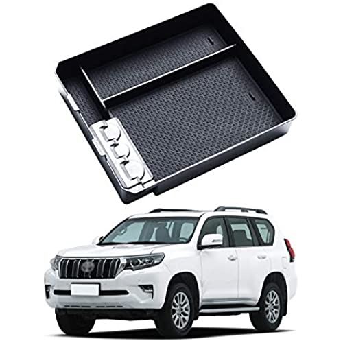 【shaohao】トヨタ プラド Toyota Land Cruiser Prado J150 収納ボックス センターコンソールトレイ センター コンソール ボックストレイ 小物入れトレイ すべり止め ラバーマット付き 荷物を置きやすい