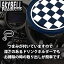 スカイベル(SKYBELL) ドリンク ホルダー コースター BMW MINI 用 アクセサリー グッズ 【F54】3枚 チェッカー