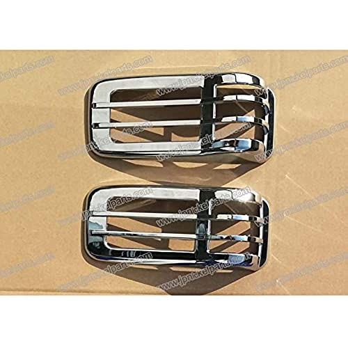 いすゞ 07エルフ ハイキャブ/ワイドキャブ用 07フォワード メッキ ドアサイドマーカー ランプカバー ガーニッシュ デコトラ 左右