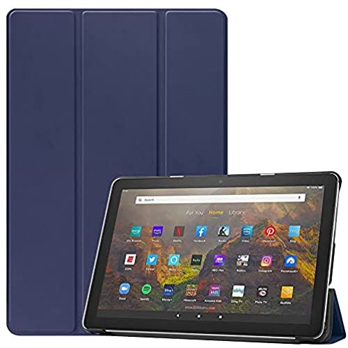 Fire HD 10 2021 / Fire HD 10 Plus P[X yShronz O܂X^hJo[ ^ y }Olbg I[gX[vP[X PU U[Jo[ (Z)