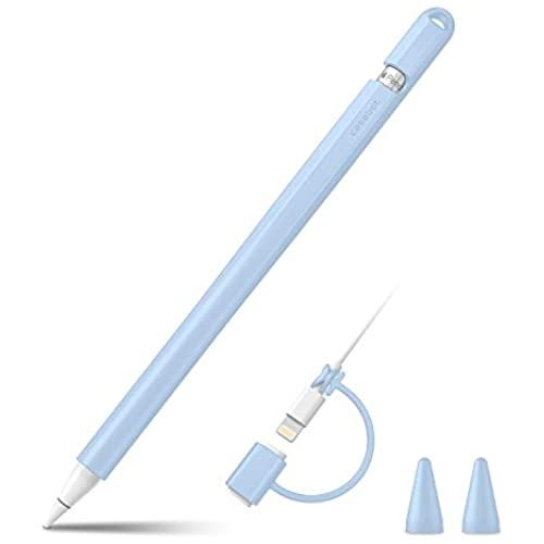 Fintie for Apple Pencil 1pVRیP[X Jo[ Obv Apple Pencil z_[ ₷ y Sʕی  h~ X[u P[X yJo[USBP[uAڃJo[t (XJCu[)