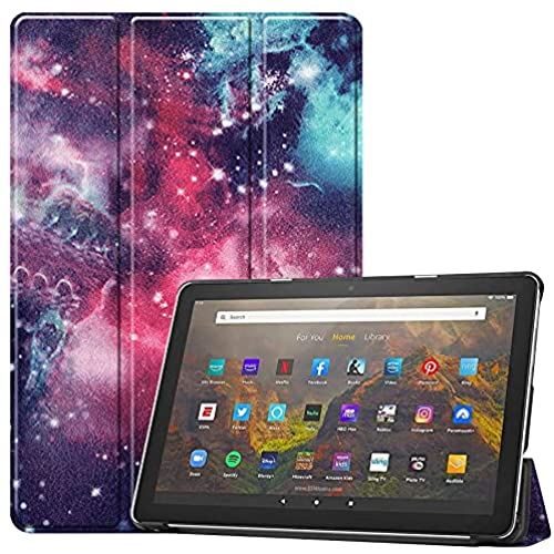 Gosento For Fire HD 10 Plus/HD 10 2021 P[X JOܔ^X^hP[X PUU[ Fire HD 10 Plus Jo[ (C-03) Color03