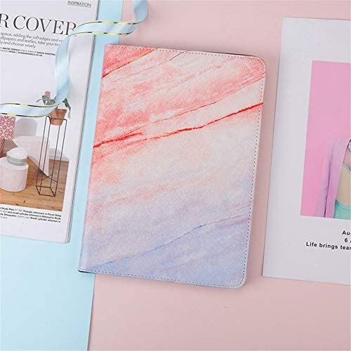 可愛い 2020新型 iPad Air4 10.9 ケース カバー 女性 大理石柄 星空 スマイル スタンド機能 オートスリープ機能付き 第4世代 iPad 10.9ケース ブック型 お洒落 薄型 軽量 おしゃれ 人気 手帳型ケース (iPad 10.9(Air4), 大理石柄)