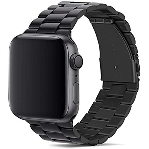 Tasikar コンパチブル Apple Watch バンド 38mm 40mm プレミアムステンレススチールメタル交換バンド Apple Watch SE シリーズ6 シリーズ5 / 4 (40mm) シリーズ3 / 2 / 1 (38mm)用 (ブラック) 38mm/40mm Tasikar コンパチブル Apple Watch バンド 38mm 40mm プレミアムステンレススチールメタル交換バンド Apple Watch SE シリーズ6 シリーズ5 / 4 (40mm) シリーズ3 / 2 / 1 (38mm)用 (ブラック) 38mm/40mm