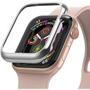 【Ringke】Apple Watch Series 6 / 5 / 4 / SE 44mm ケース ステンレス製 バンパー カスタム 保護 フレーム 簡単取り付け メタリック 超薄型 カバー 変色防止 アップルウォッチ ... 6 / 5 / 4 / SE - 44mm 44mm - 101 シルバー