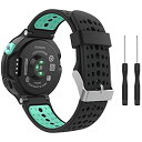 Garmin ForeAthlete 235J oh - ATiC Garmin K[~ ForeAthlete/Forerunner 235J/220J/230J/620J/630J/735XTJ /235 Lite xg oh xg \tg  VR[rvXgbv/oh xg 1_Zbg Black&Mint Green