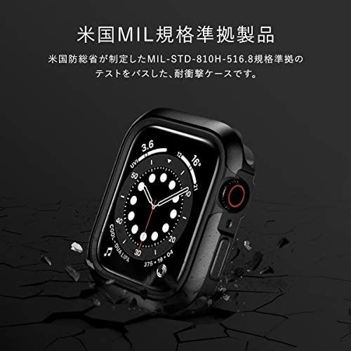 T.M.Bストアの【SwitchEasy】 Apple Watch SE Series6 Series5 Series4 44mm 対応 ケース アルミ × TPU 耐衝撃 2重構造 衝撃 吸収 カバー [ AppleWatch アップルウォッチ SE / シリーズ6 / シリーズ5 / シリーズ4 44mm 対応 ] Odyssey スペースブルー Apple Watch 44mm｜アングル2
