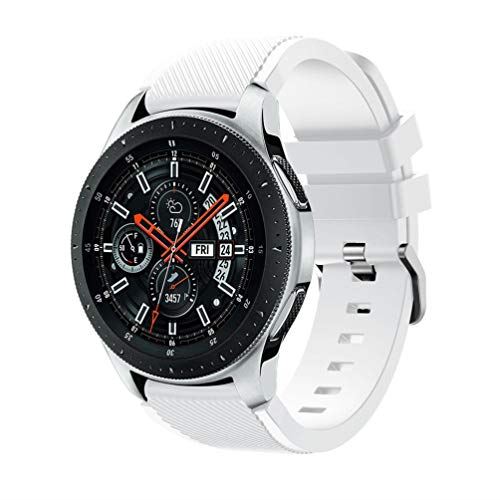 Samsung Galaxy Watch 46mmバンド Comtax 22mm シリコン製 交換用バンド Samsung Galaxy Watch 46mm バンド (ホワイト) Samsung Galaxy Watch 46mmバンド Comtax 22mm シリコン製 交換用バンド Samsung Galaxy Watch 46mm バンド (ホワイト)