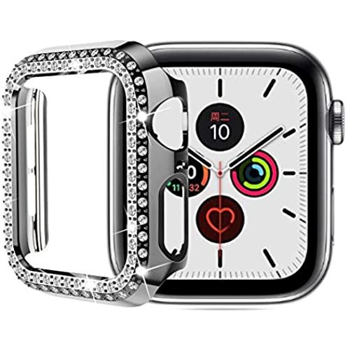 Movone for Apple Watch カバー 44mm 保護ケース PC素材 メーキ加工 アップルウォッチ カバー 耐衝撃性 軽量超簿 装着簡単(44mm/ブラック) ダブルカバー・ブラック Movone for Apple Watch カバー 44mm 保護ケース PC素材 メーキ加工 アップルウォッチ カバー 耐衝撃性 軽量超簿 装着簡単(44mm/ブラック) ダブルカバー・ブラック