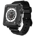 HUALIMEI Apple Watch 3 2 1 P[X  oh 42mm ȋop[P[X  xg KXt tB iwatch series 3 2 1 Ή SʕیJo[ ƃxg ... 