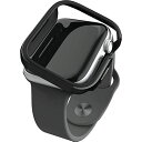 【RAPTIC】 Apple Watch 40mm SE/Series 6 / Series 5 / Series 4 対応 ケース 耐衝撃 アルミ × TPU 2重構造 衝撃 吸収 薄型 スリム カ..