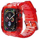 NikalaJP Apple Watch oh P[X  ̌^ Ռz AppleWatch Series1/2/3/4/5/6/SEΉ (42/44mm, bh)