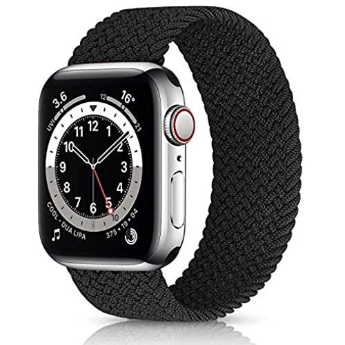 apple watch バンド iwatch バンド 【2021年最新スタイル】デッドソロループ 編組バンド apple watch 6/5/4/3/2/1/SEに対応 アップルウォッチ バンド 38mm/40mm-s ブラック apple watch バンド iwatch バンド 【2021年最新スタイル】デッドソロループ 編組バンド apple watch 6/5/4/3/2/1/SEに対応 アップルウォッチ バンド 38mm/40mm-s ブラック