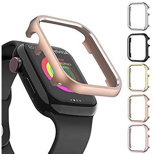 Miimall Apple Watch金属製バンパー ケース 超軽量型 耐衝撃性 装着簡単 シンプル メタリック材質 アップルウォッチSeries3 2 1カバー(ローズゴールド 42mm) Miimall Apple Watch金属製バンパー ケース 超軽量型 耐衝撃性 装着簡単 シンプル メタリック材質 アップルウォッチSeries3 2 1カバー(ローズゴールド 42mm)