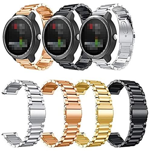 Garmin vivoactive3 / Garmin Venu 用 交換バンド 高級ステンレス ベルト Garmin vivoactive 3 / Garmin Venu メタル 交換リストバンド 20mm GARMIN(ガーミン)(ローズゴールド) Garmin vivoactive3 / Garmin Venu 用 交換バンド 高級ステンレス ベルト Garmin vivoactive 3 / Garmin Venu メタル 交換リストバンド 20mm GARMIN(ガーミン)(ローズゴールド)