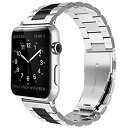 LS Apple Watch xg Evershop38/40mmC 42/44mm XeX AbvEHb` xg rWlX voh AbvEHb` oh rvXgbv oh ... 42mm/44mm Steel Sandwich Black in Silver