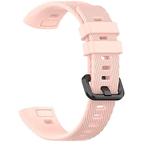 ファーウェイ HUAWEI Band 3 / Band 3 Pro/Band 4 Pro用 バンド Sooyeeh シリコン製 ストラップ 交換バンド 柔らかい スポーツ 交換用ベルト 耐衝撃 防汗 (ピンク) ファーウェイ HUAWEI Band 3 / Band 3 Pro/Band 4 Pro用 バンド Sooyeeh シリコン製 ストラップ 交換バンド 柔らかい スポーツ 交換用ベルト 耐衝撃 防汗 (ピンク)