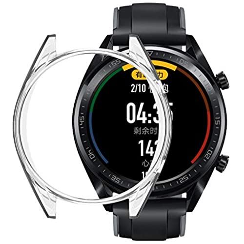 Huawei Watch GT2 42mm ケース Watch GT 2 42mm 時計保護ケース 【Jinmdz】透明 TPU ソフト 超軽量 耐衝撃 全面傷防止 Huawei Watch GT..