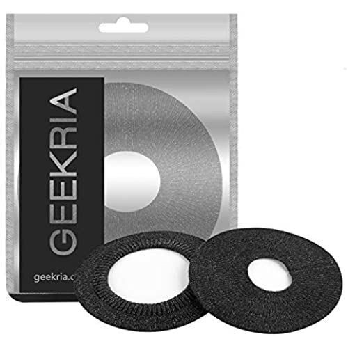 Geekria カバー 2 ペア 互換性 イヤーパッドカバー 劣化防止、防塵 ヘッドホン交換...