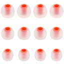 A-Focus イヤーチップ イヤーピース 弾丸 φ3.8mm-4.0mm内径イヤホンに適用 JBL T110BT イヤホン ホワイトに対応 SONY MDR-XB シリーズ SONY XBA シリーズ イヤホンに適用 ... S/M/L White Orange