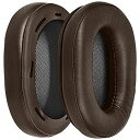 MDR-1A交?Sony MDR 1ADAC 1ABTヘッドフォンと互換性のある交換用イヤーパッドクッションマフキットパーツ(ブラウン)