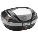 GIVI (ジビ) バイク用 リアボックス 56L 未塗装ブラック(アルミパネル) スモークレンズ モノキーケース MAXIA4 V56NT 92361 スモークレンズ(アルミパネル)