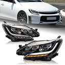 LUYUN トヨタ マークX 130 後期 ヘッドライト ヘッドランプ 流れるウインカー ダイナミックブルー 日本仕様 左右2点セット新品 付き FOR Toyota Reiz 2014-2017 ヘッドライト3(2)