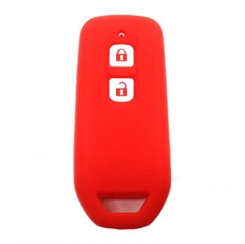シリコンスマートキーカバー ホンダ系 ブラック 2ボタン 新型NBOX NBOXカスタム Nワゴン Nワンなど用キ..