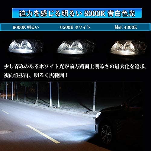 Briteye HID D4S 8000K 純正交換用バルブ 車検対応 HIDヘッドライト D4S 35W 12V ...