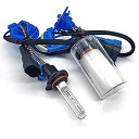 Space.G 55W(35W兼用) 12V 輝度増強型 高輝度HIDバルブ 2本セット HIDバーナー 交換用 補修用 (HIR2(9012), 6500K)