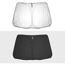 【RUIYA】ホンダ オデッセイ フロントサンシェード コンパクト収納サンシェード 日よけ 日差しカット フロントガラスサンシェードカーテン 紫外線カット フロ...