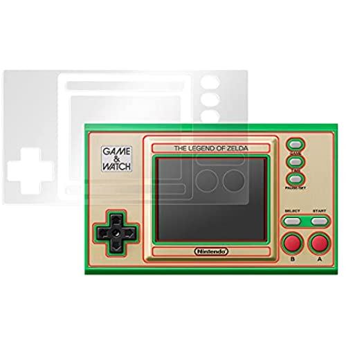 ミヤビックス ゲーム&ウオッチ ゼルダの伝説 用 PET製 光沢 保護 フィルム 強化ガラス同等の硬度 高硬度9H素材採本体・液晶 用 セット 日本製 OverLay Brilliant 9H ミヤビックス ゲーム&ウオッチ ゼルダの伝説 用 PET製 光沢 保護 フィルム 強化ガラス同等の硬度 高硬度9H素材採本体・液晶 用 セット 日本製 OverLay Brilliant 9H