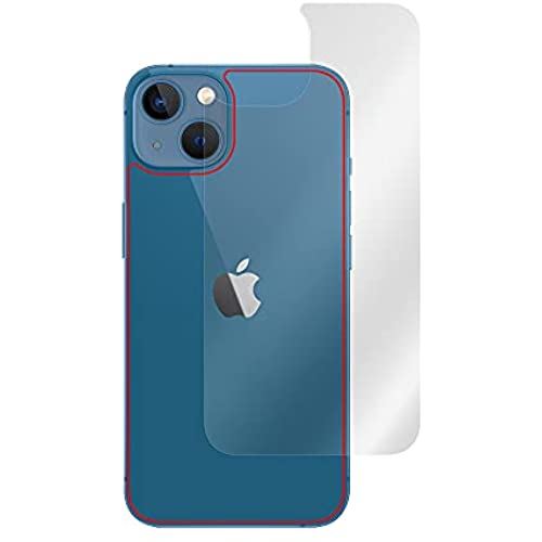 ・対応機種 iPhone 13・背面保護シート1枚 画面拭き取りクロス 1枚入り・安心の国産素材使用。加工もすべて国内で行っております。・貼っていることを感じさせない透明度、指紋がつきにくいフッ素加工、そして表面硬度3H相当で傷がつきにくい...