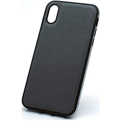 Deff（ディーフ） Hybrid Case Etanze for iPhone XS Max（ナイロン） エタンゼ iPhone XS Max対応 (ナイロンシルバー)