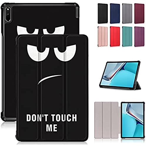 Duanr HUAWEI MatePad 11 DBY-W09 11インチ 専用ケース カバー スタンド機能 三つ折り 折り畳み 衝撃吸収 耐衝撃 タブレットケース 大きな目