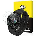 【3枚セット】SPGUARD フィルム Compatible with Samsung Galaxy Watch4 classic 46mm ガラス フィルム ギャラクシーウォッチ4 46mm 保護フィルム 9H硬度 軽量 薄型 耐指紋 気泡防止 飛散防止 高透過率 貼り直し可