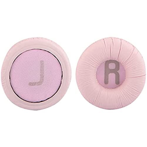 Geekria イヤーパッド QuickFit 互換性 パッド JBL JR300, JR300BT, T450BT, T500BT, Tune 500, Tune 500BT, Tune 510BT, Tune 600BTNC ヘッドホンに対応 パッド イヤー/イヤーカップ (プロテインレザー/ピンク)