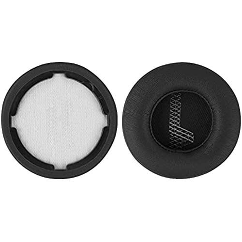 Geekria QuickFit イヤーパッド 互換性 パッド JBL LIVE 400BT ヘッドホンに対応 イヤパッド/イヤークッション/イヤーカップ (プロテインレザー/ブラック)