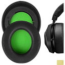 Geekria イヤーパッド QuickFit 互換性 パッド Razer Kraken Pro V2, 7.1 V2, 7.1 Chroma V2, Kraken Pro V2 Pewdiepie/Stormtrooper Edition ヘッドホンに対応 パッド イヤー/イヤーカップ (プロテインレザー/ブラック)