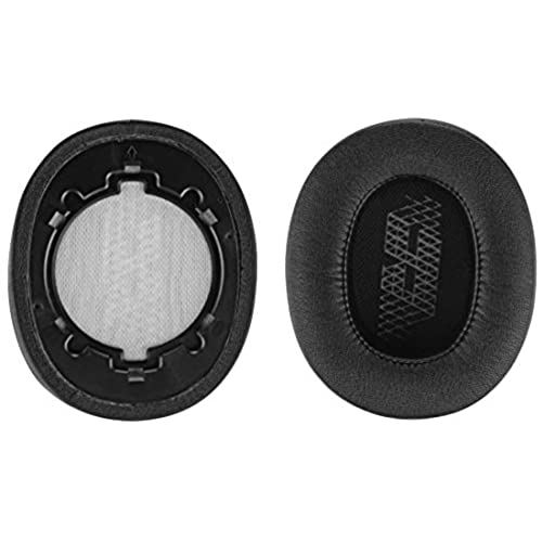 Geekria イヤーパッド QuickFit 互換性 パッド JBL LIVE 500BT ヘッドホンに対応 パッド イヤー/イヤーカップ (プロテインレザー/ブラック)