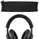 Geekria ヘッドバンドカバー 交換用 Plantronic BackBeat PRO, PRO+, PRO 2, Wireless Noise Canceling Headphones ヘッドホンを傷から保護 ヘッドバンドクッション/ヘッドバンドプロテクター/簡単なインストール 工具不要 (ブラック)