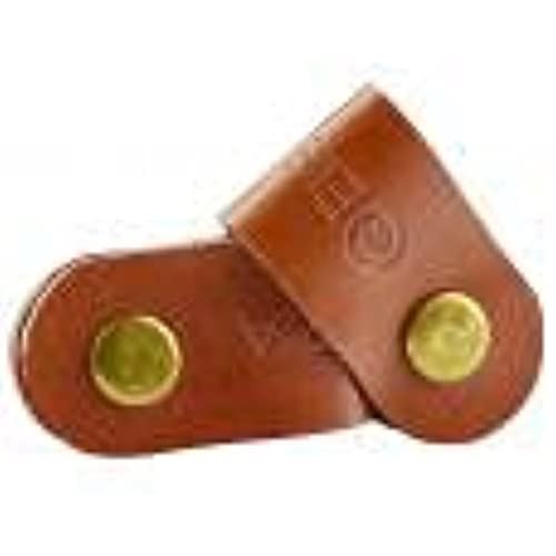 Geekria クリップ ケーブル まとめ 収納 用 革製 ヘッドフォン＆イヤホンクリップ, ラップ, オーガナイザー, ワインダー, ケーブル 管理 イヤホン用コードオーガナイザー コード 整理にコード 収納 便利 (5pcs)