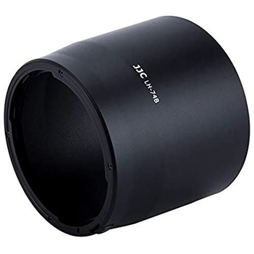 T.M.BストアのJJC 可逆式 レンズフード Canon RF 100-400mm F5.6-8 IS USM & Canon EF 70-300mm F4-5.6 IS II USM レンズ 用 ET-74B 互換｜アングル2