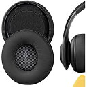 Geekria イヤーパッド QuickFit 互換性 パッド JBL Everest Elite 300, V300NXT ヘッドホンに対応 パッド イヤー/イヤーカップ (プロテインレザー/ブラック)