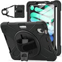 「Doo」iPad mini 6ケース iPad 8.3 インチ ケース 2021年秋 iPad mini 第6世代 用 ショルダーケース 全面保護 耐衝撃 米軍MIL資格 Apple Pencil 2 ...