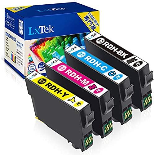 【LxTek】RDH-4CL 互換インクカートリッジ エプソン(Epson)用 RDH リコーダー インク 4色セット(合計4本) 大容量/説明書付/残量表示/個包装 PX-048A PX-049A 【LxTek】RDH-4CL 互換インクカートリッジ エプソン(Epson)用 RDH リコーダー インク 4色セット(合計4本) 大容量/説明書付/残量表示/個包装 PX-048A PX-049A