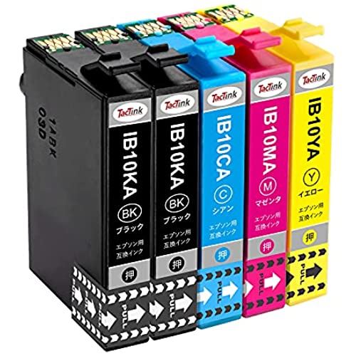 IB10CL4A Epson EW-M530F 互換 インク IB10 IB10CL IB10KA エプソン用 インクカートリッジ 5本パック (4色セット+黒1本) 大容量 残量検知搭載 国際認証 個別包装 IB10CL4A Epson EW-M530F 互換 インク IB10 IB10CL IB10KA エプソン用 インクカートリッジ 5本パック (4色セット+黒1本) 大容量 残量検知搭載 国際認証 個別包装