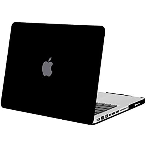 MOSISO 13 インチ MacBook Pro（CD-ROM）A1278 専用 プラスチック ハードケース 薄型 耐衝撃 保護 シェルカバー (ブラック)