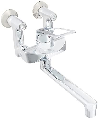 SANEI キッチン用 シングル混合栓 簡単取り付けタイプ エコ 節約 K1712E-3U-13