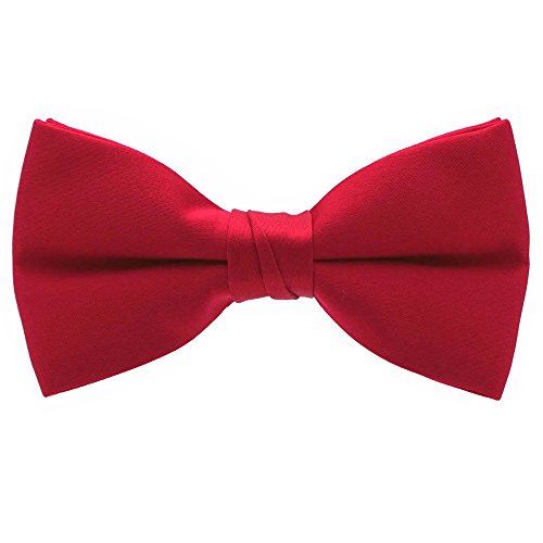30色 選べるカラー 蝶ネクタイ ボウタイMADE IN U.S.A. レッド